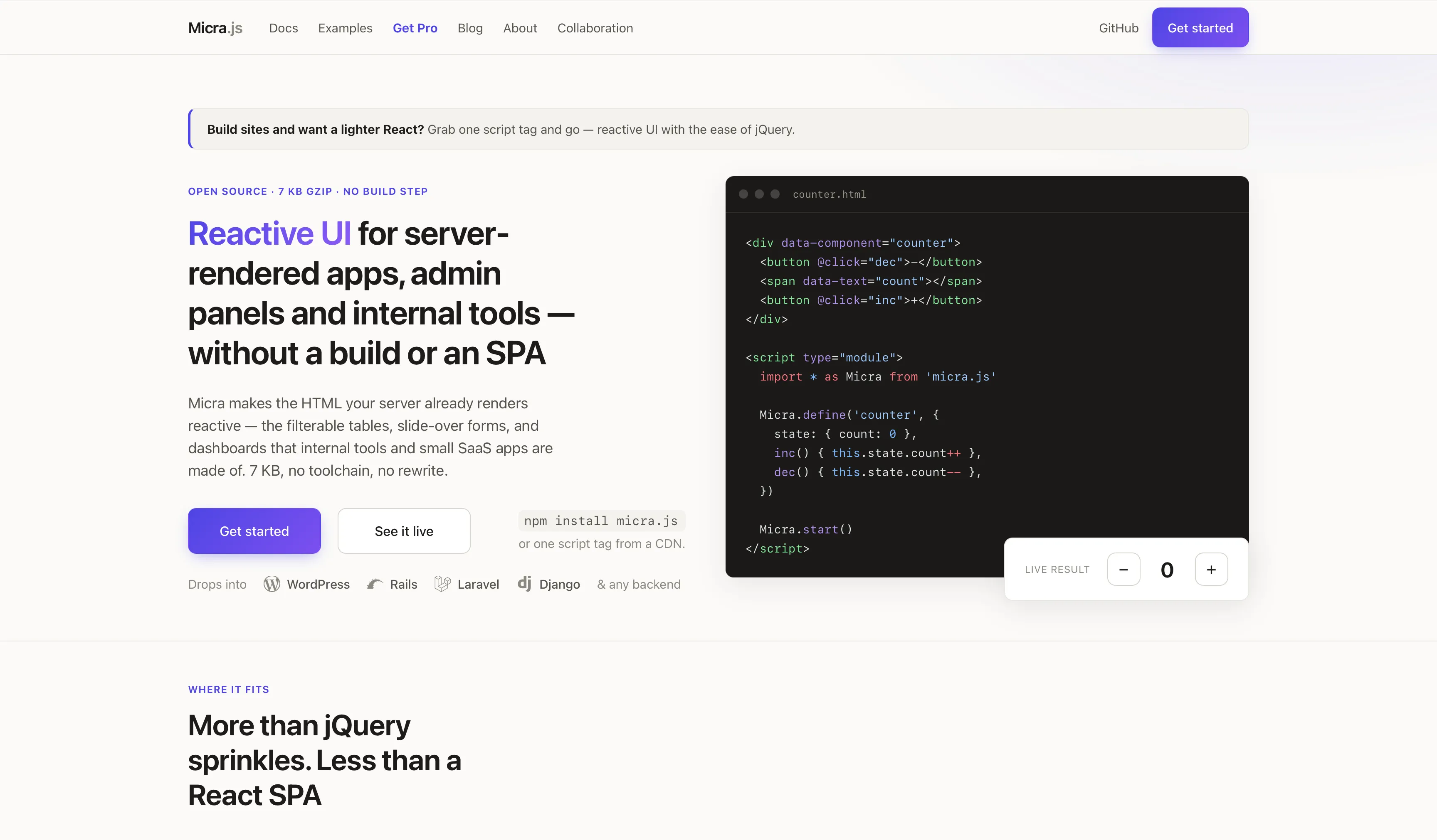 Micra.js